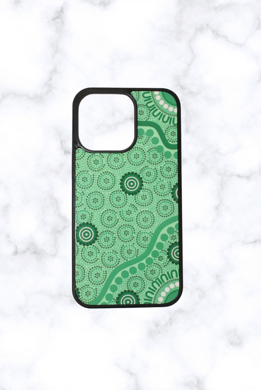 Mint Blossom Phone Case