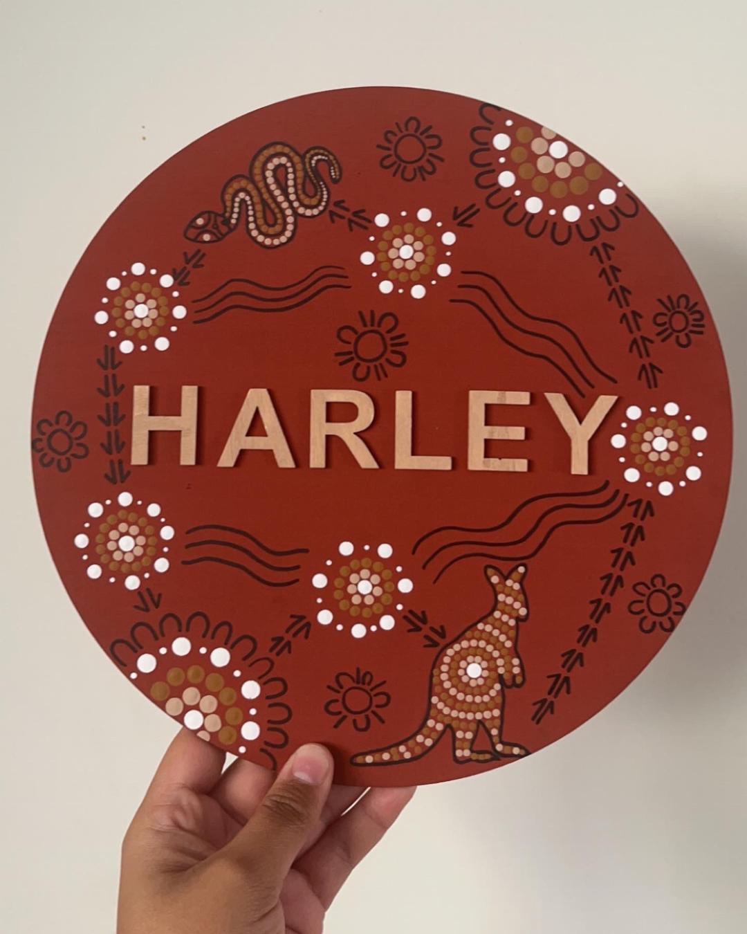 Custom Name Plaque